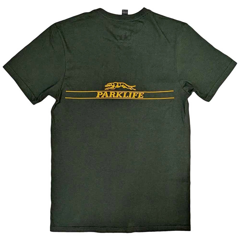 Blur - Parklife Album Heren Tshirt - Groen